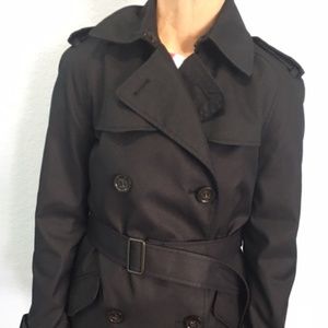 COACH New York  Women's Modern Short Trench Coat